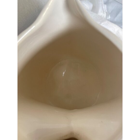 Ute Mountain Tribe Maxine Talk Wide Mouth Handled Pitcher Pottery E-13 SIGNED - Picture 6 of 8